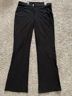 Nike Dri-fit Black Boot-Cut Performance Pants